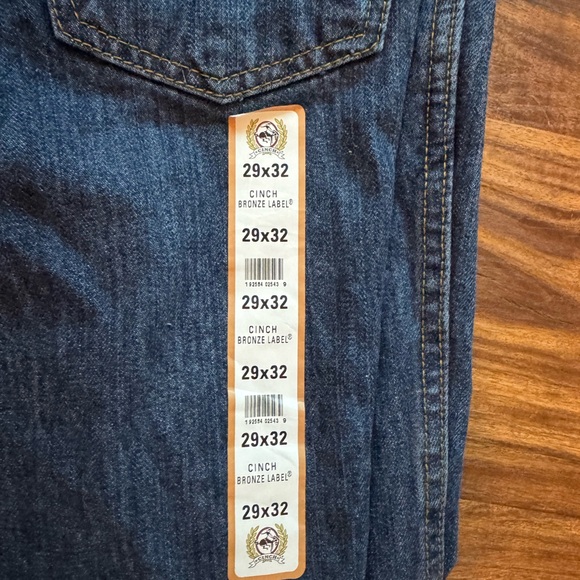 Cinch Bronze Label Slim Fit Denim Jeans - Picture 2 of 3